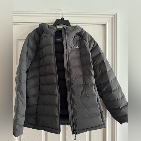 Charcoal Grey LL Bean Coat - Picture 1 of 3